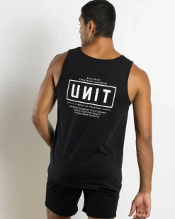 Unit Daily Singlet Black Clearance
