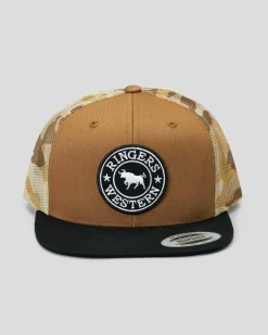 Ringers Western Dalby Trucker Cap Clay Best
