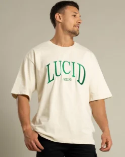 Lucid Dash T-Shirt Cream Outlet