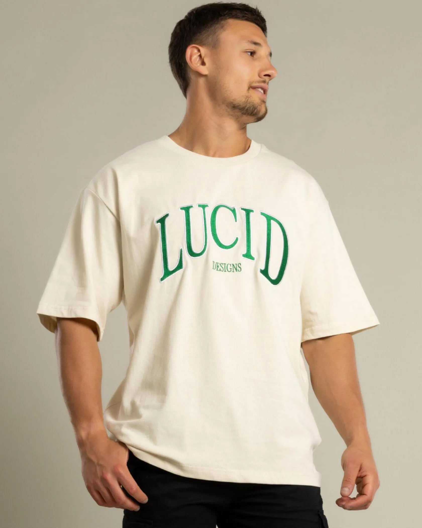 Lucid Dash T-Shirt Cream Outlet