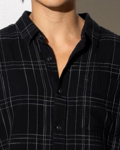 Volcom Date Knight Short Sleeve Shirt Black Discount
