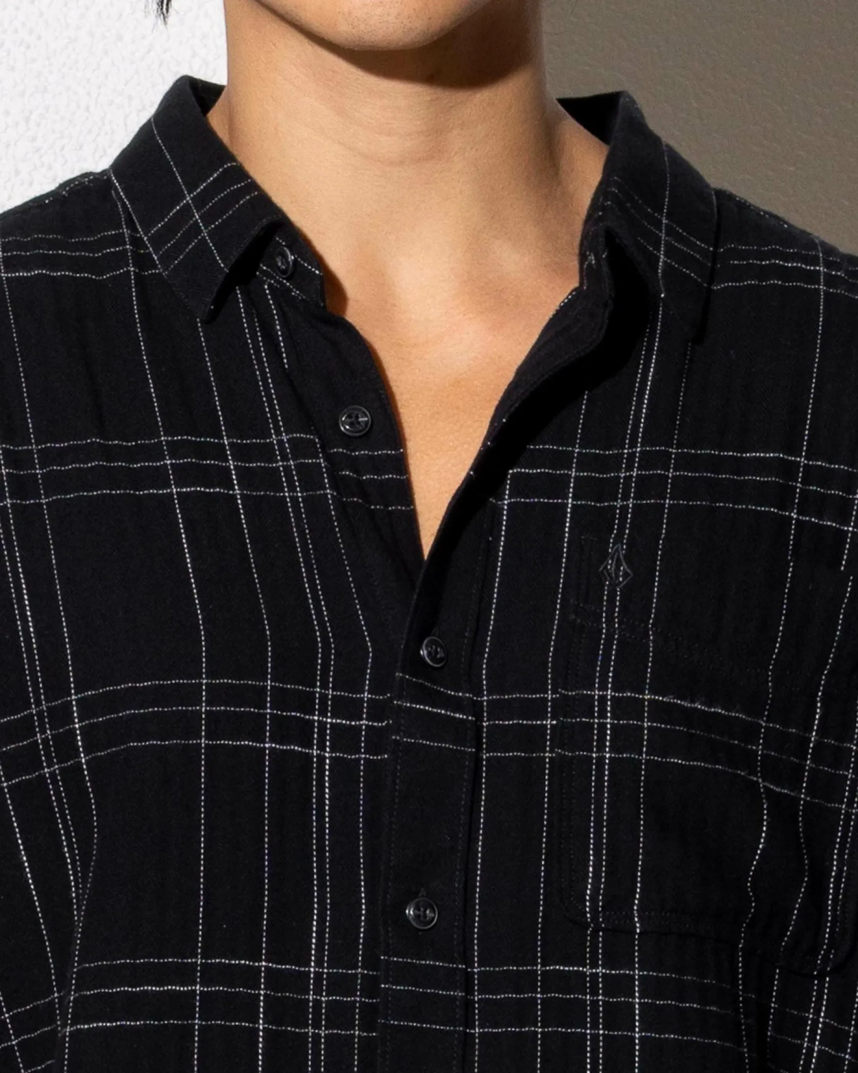 Volcom Date Knight Short Sleeve Shirt Black Discount