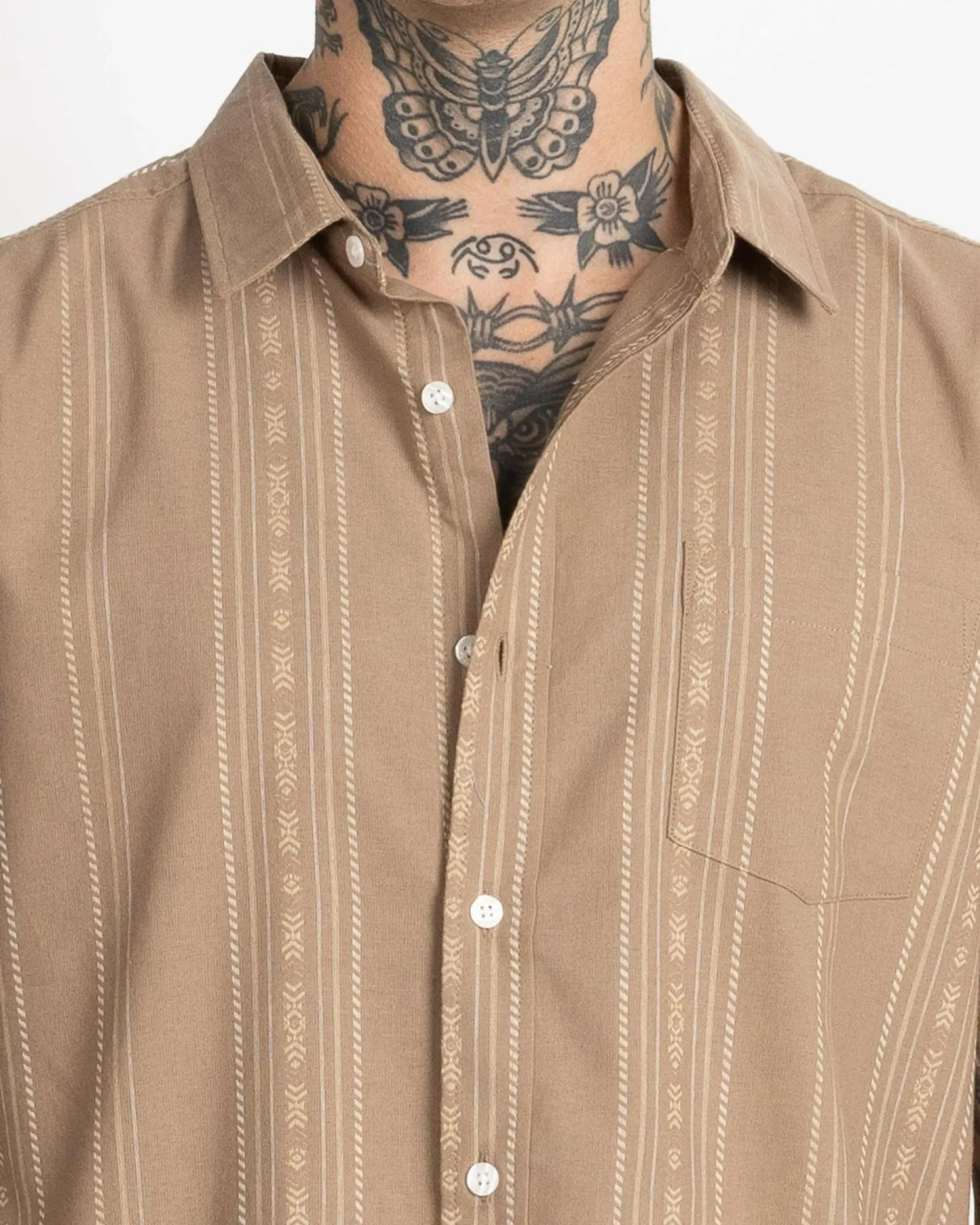 Skylark Daydream Short Sleeve Shirt Brown Best