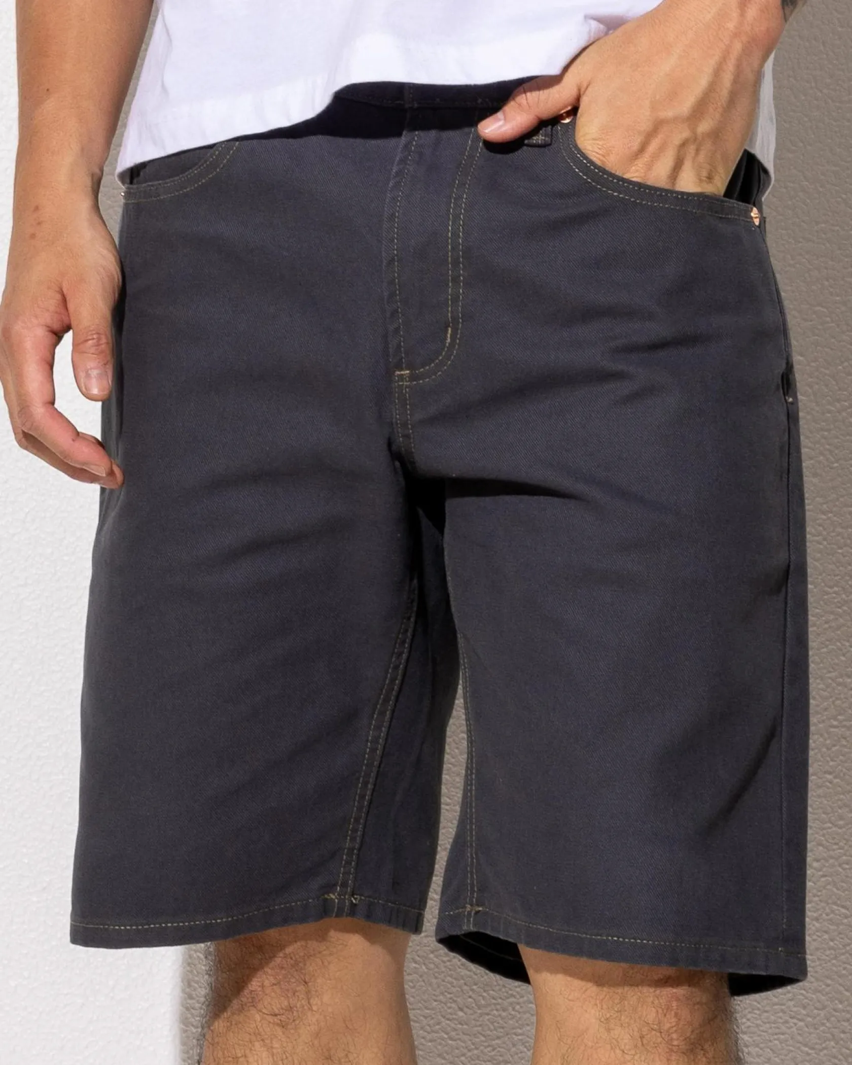 RVCA Dayshift 5 Pocket Shorts Garage Blue Hot