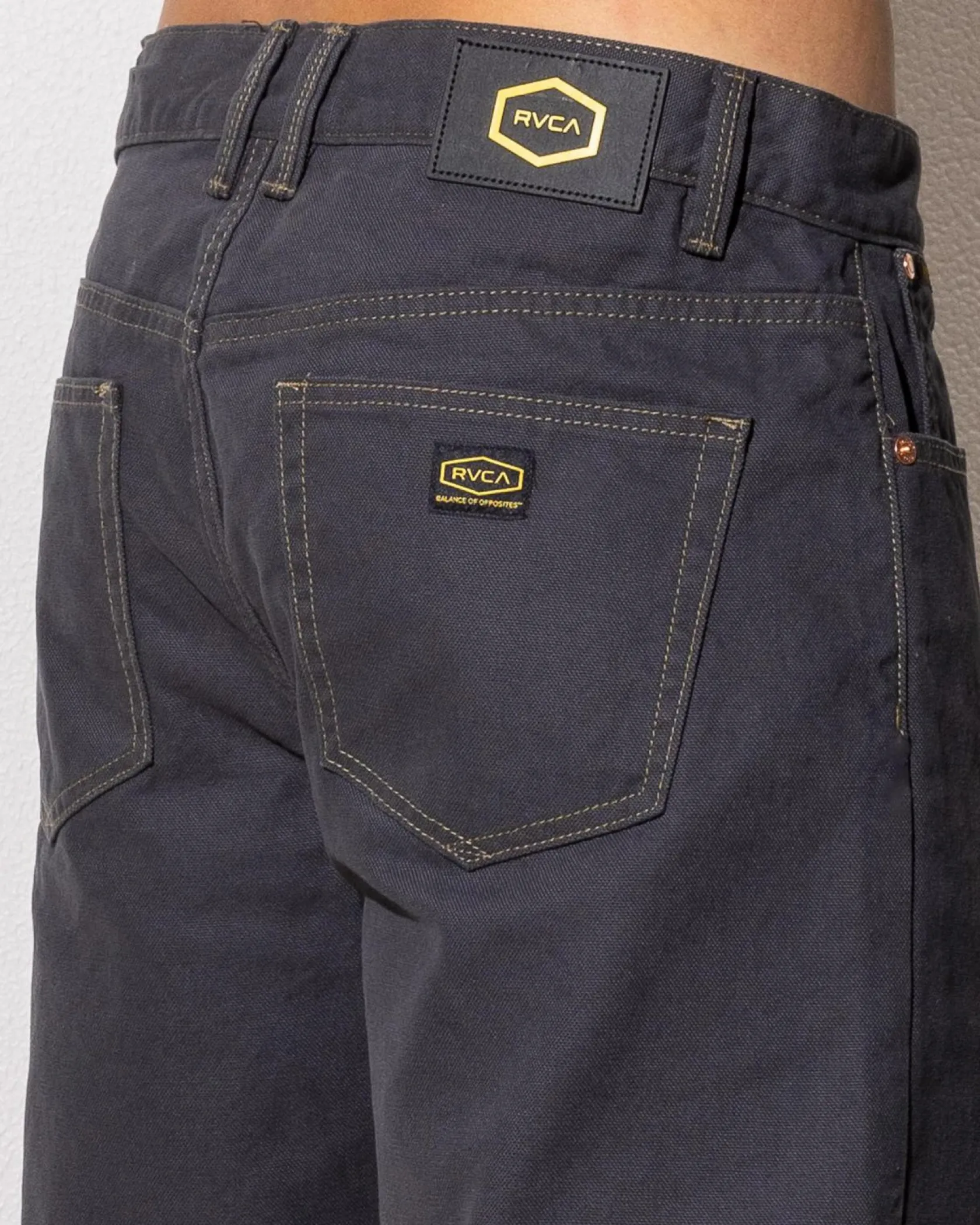 RVCA Dayshift 5 Pocket Shorts Garage Blue Hot