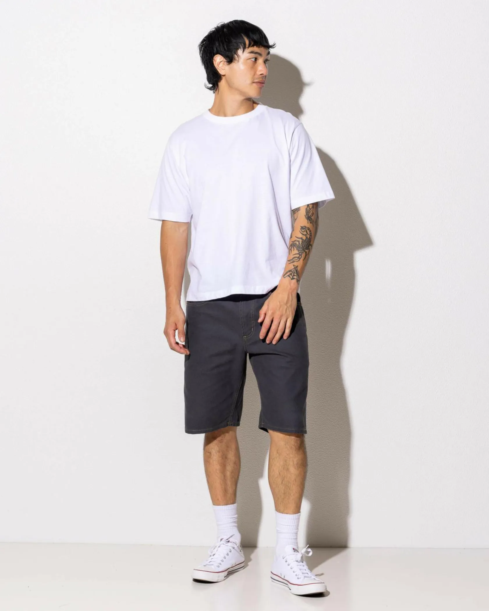 RVCA Dayshift 5 Pocket Shorts Garage Blue Hot