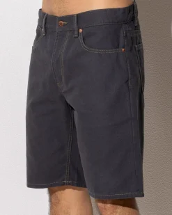 RVCA Dayshift 5 Pocket Shorts Garage Blue Hot