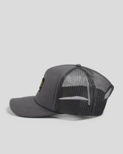 RVCA Dayshift Foamy Trucker Cap Garage Blue