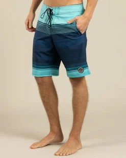 Jacks Dazzle Board Shorts Navy/ Mint Outlet