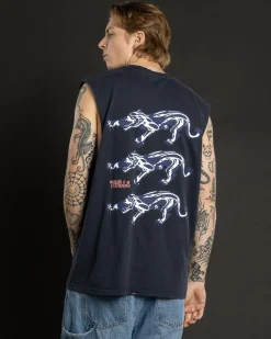 Thrills Decisions Merch Fit Muscle Tank Total Eclipse Best