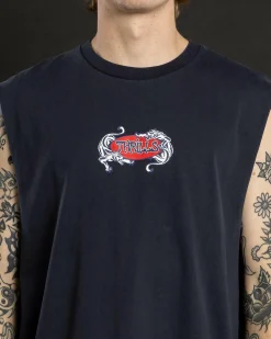 Thrills Decisions Merch Fit Muscle Tank Total Eclipse Best