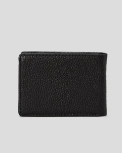 Lucid Decreased Leather Wallet Black Online