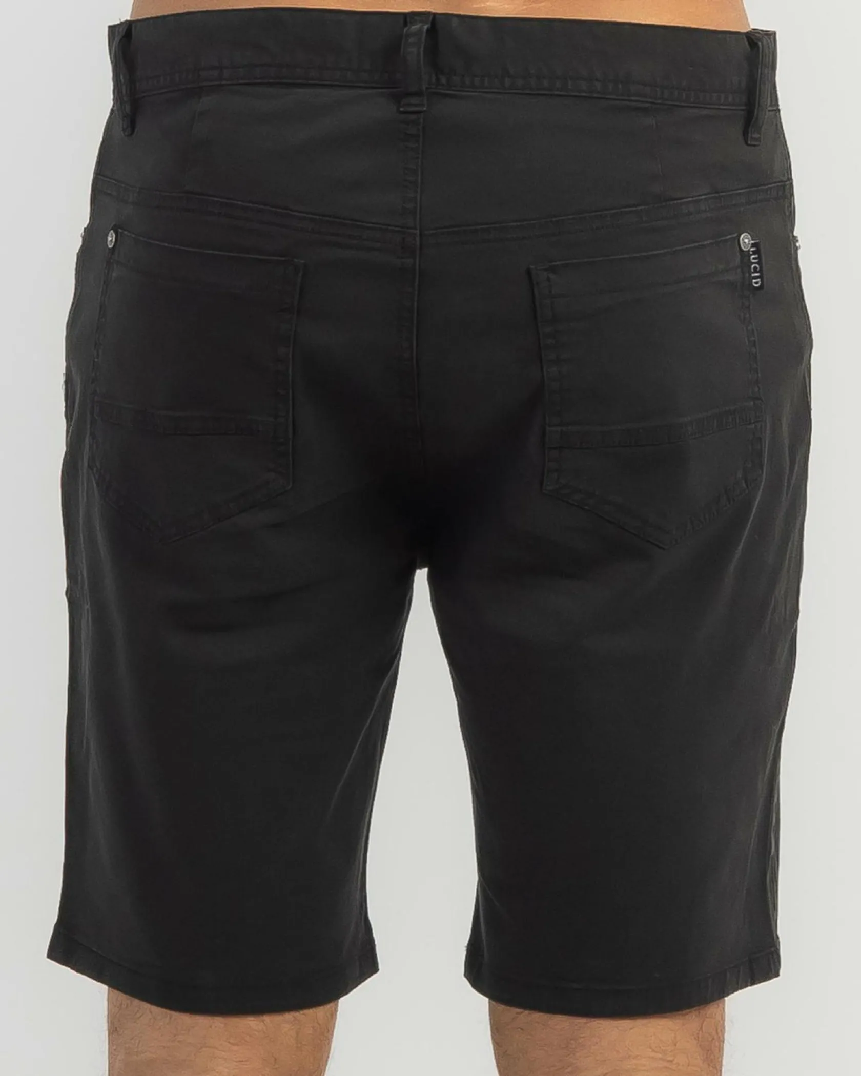 Lucid Deflect Walk Shorts Black New