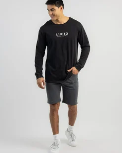 Lucid Deflect Walk Shorts Slate Blue