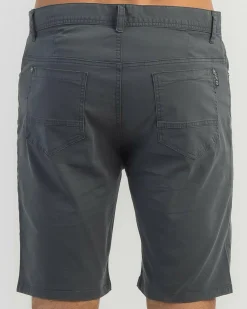 Lucid Deflect Walk Shorts Slate Blue