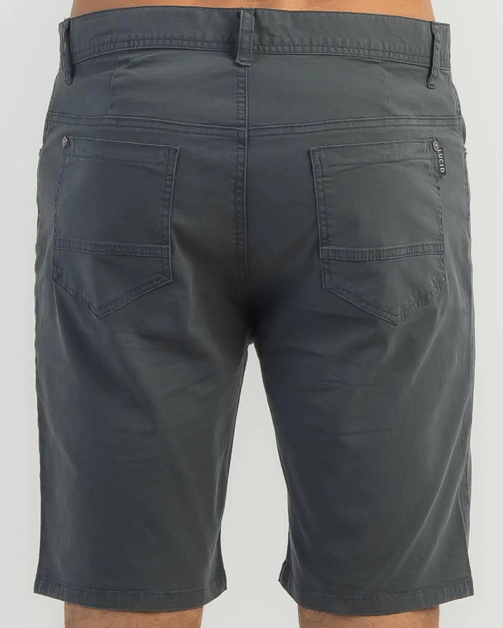 Lucid Deflect Walk Shorts Slate Blue