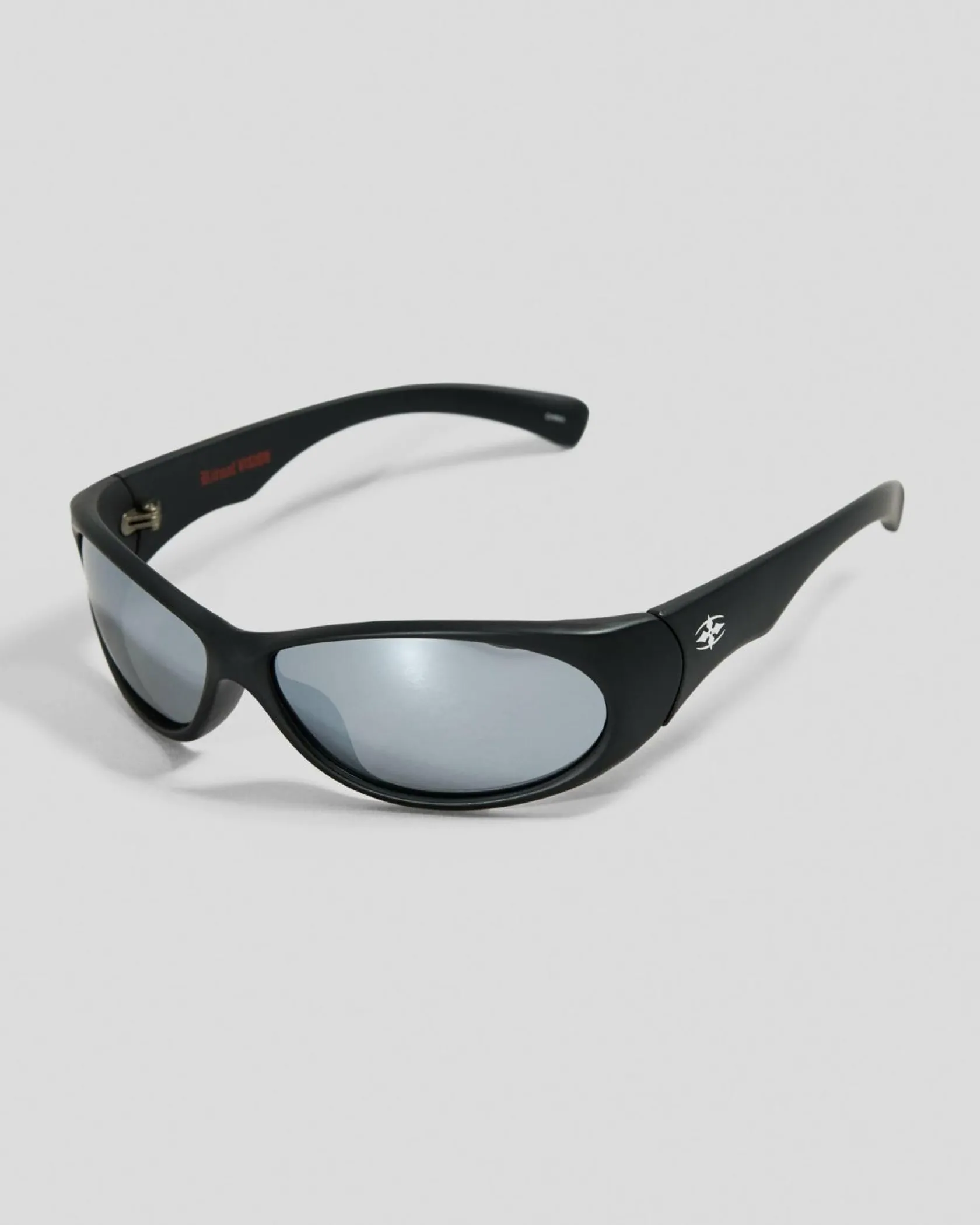 Ritual Vision Demon Speed Polarised Sunglasses Matte Black/ Silver Grey Discount