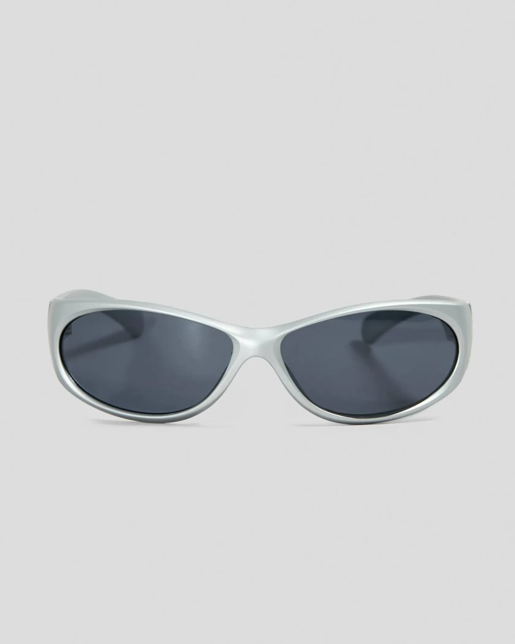 Ritual Vision Demon Speed Sunglasses Matte Chrome/ Grey New