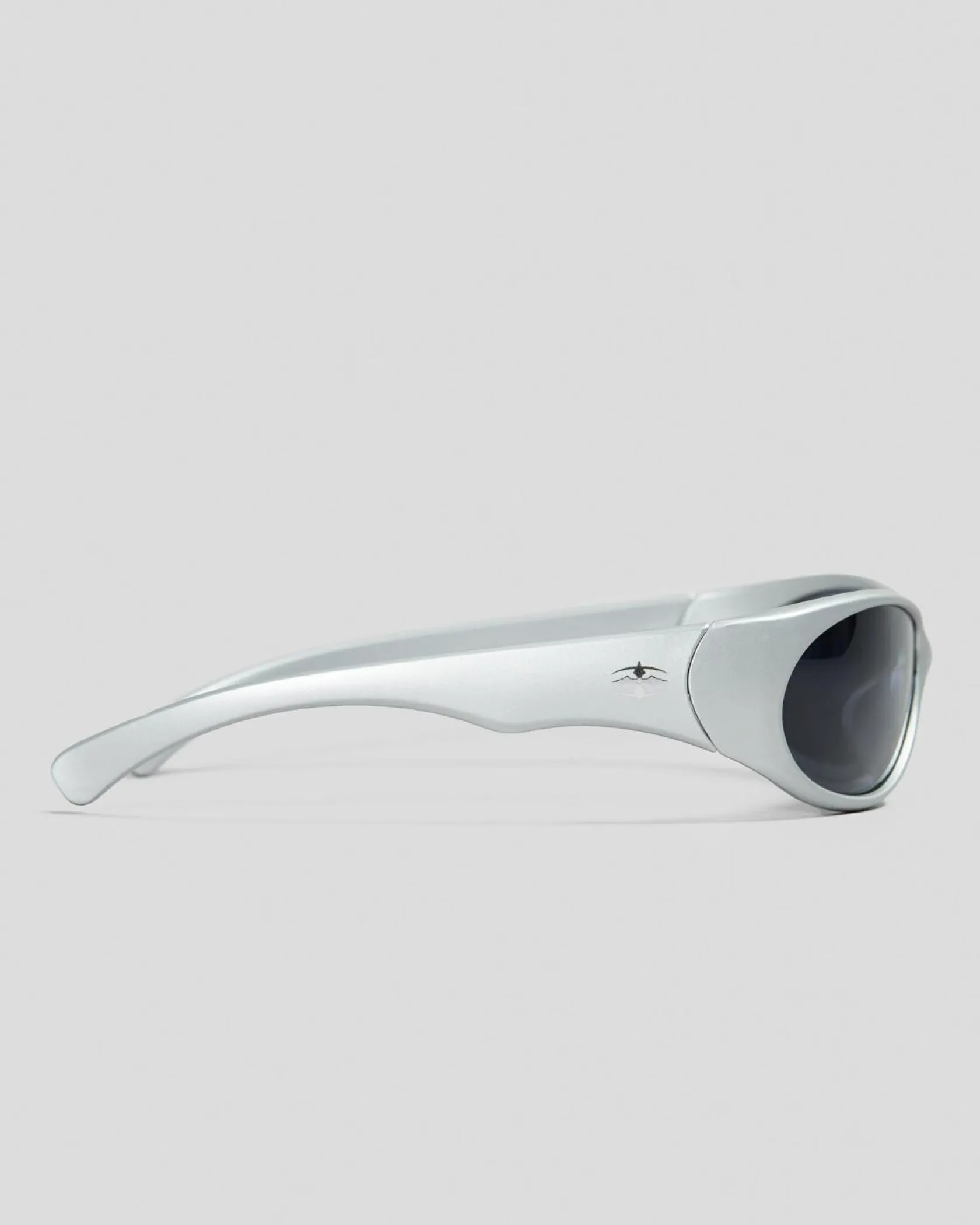 Ritual Vision Demon Speed Sunglasses Matte Chrome/ Grey New