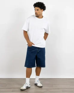 S-Double Denim Standard Shorts One Wash Discount