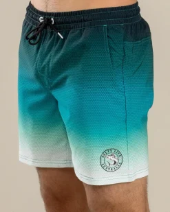 Salty Life Density Elastic Waist Shorts Mint Fade