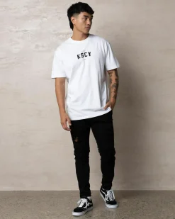 Kiss Chacey Department Relaxed T-Shirt Optical White New