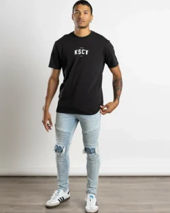 Kiss Chacey Department Relaxed T-Shirt Jet Black