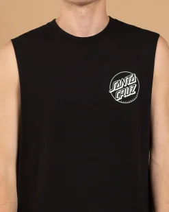 Santa Cruz Descended Dots Mono Muscle Tank Black Best