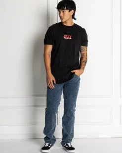 Kiss Chacey Diluted Dual Curve T-Shirt Jet Black Best