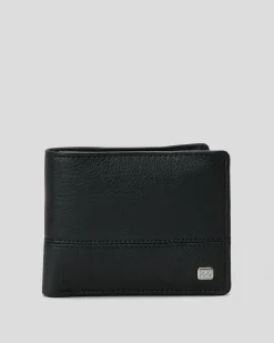 Billabong Dimension 2In1 Leather Wallet Black Sale