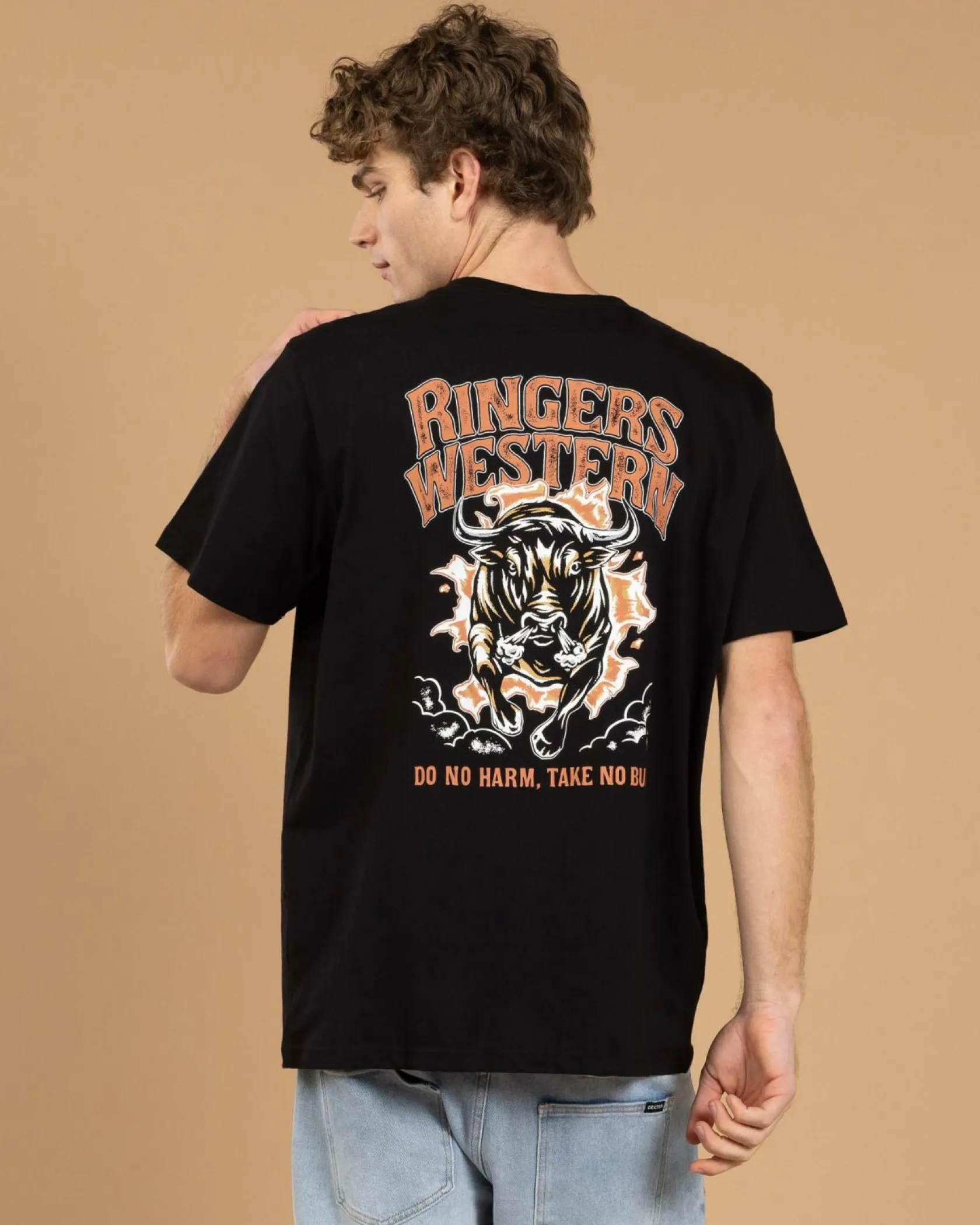 Ringers Western Do No Harm Loose Fit T-Shirt Black Online