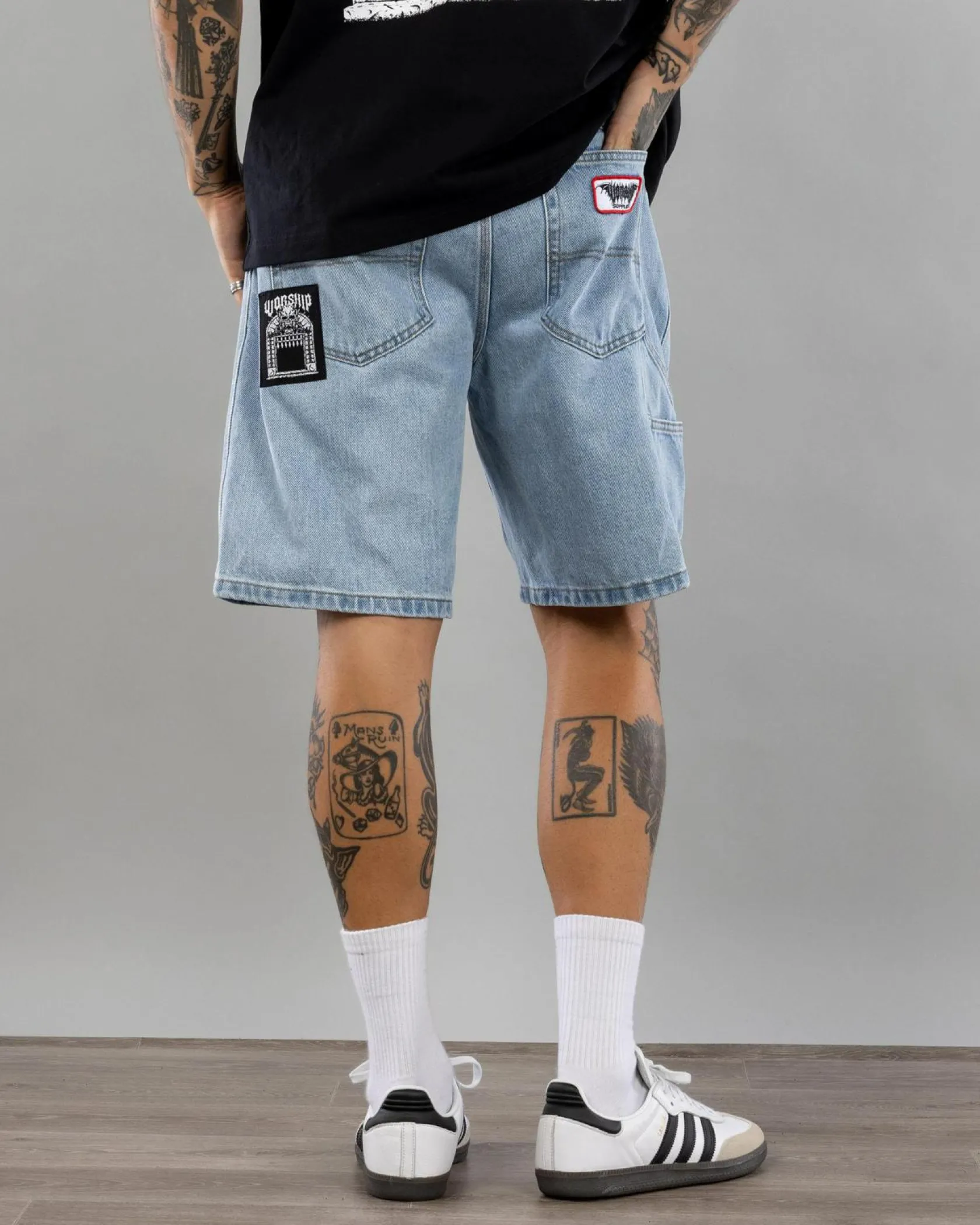 Worship Supplies Doom Carpenter Shorts Bull Denim Blew Dust Online