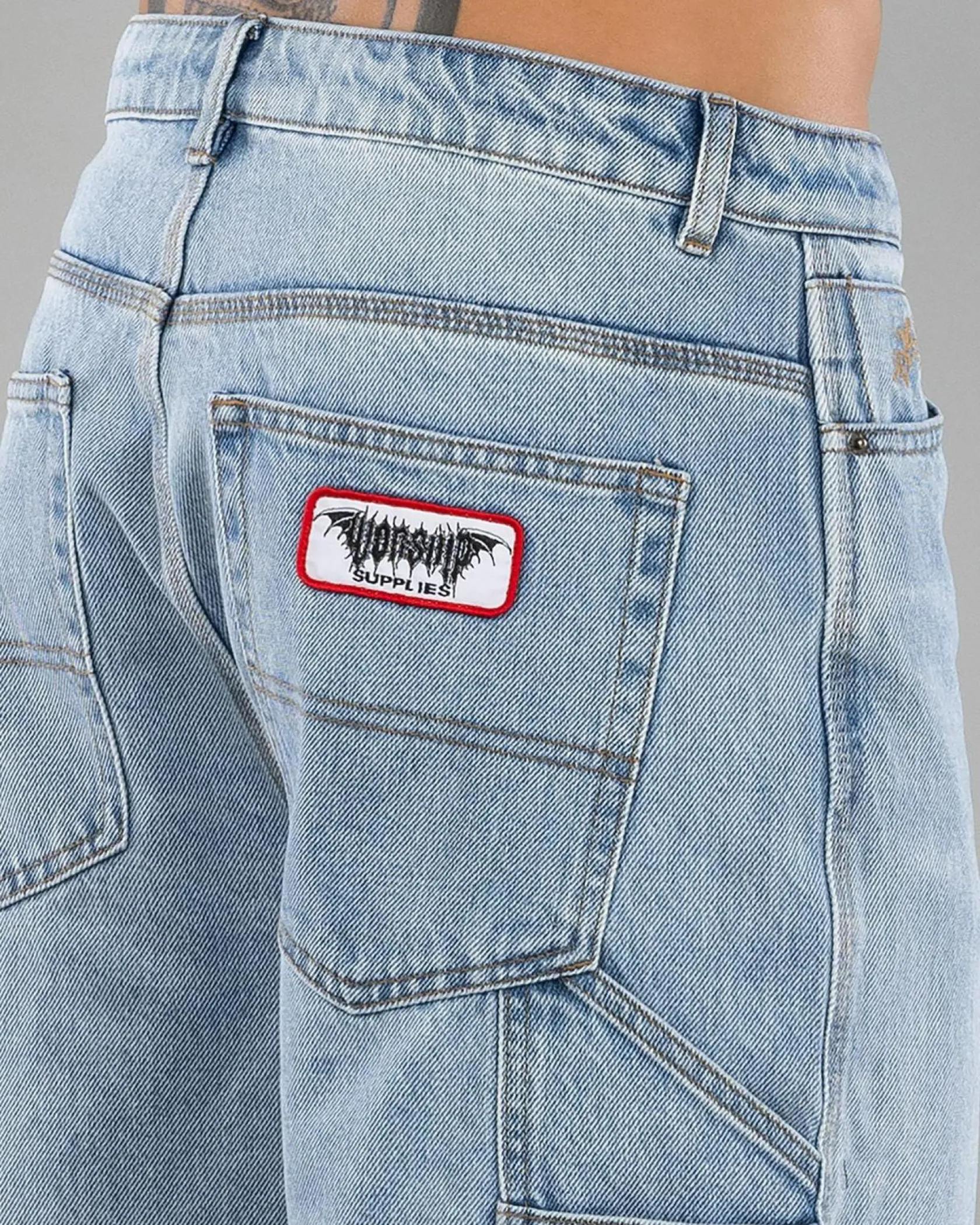 Worship Supplies Doom Carpenter Shorts Bull Denim Blew Dust Online