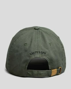 Salty Life Dorsal Relaxed Fit Cap Olive Discount