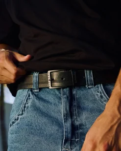 Rip Curl Double Stitch Belt Black Best