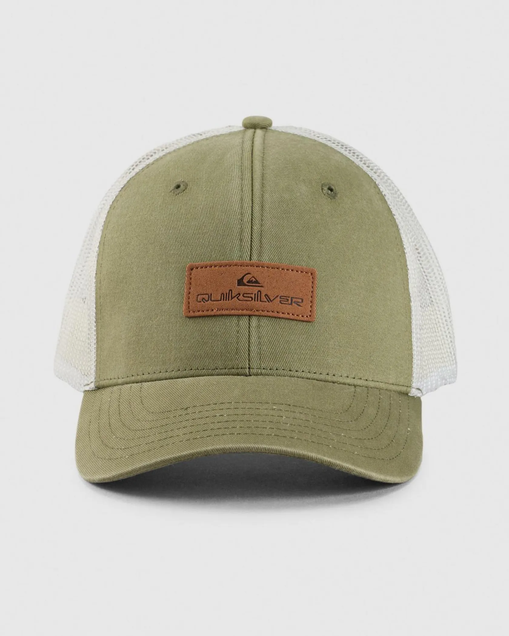 Quiksilver Down The Hatch Trucker Cap Aloe Clearance