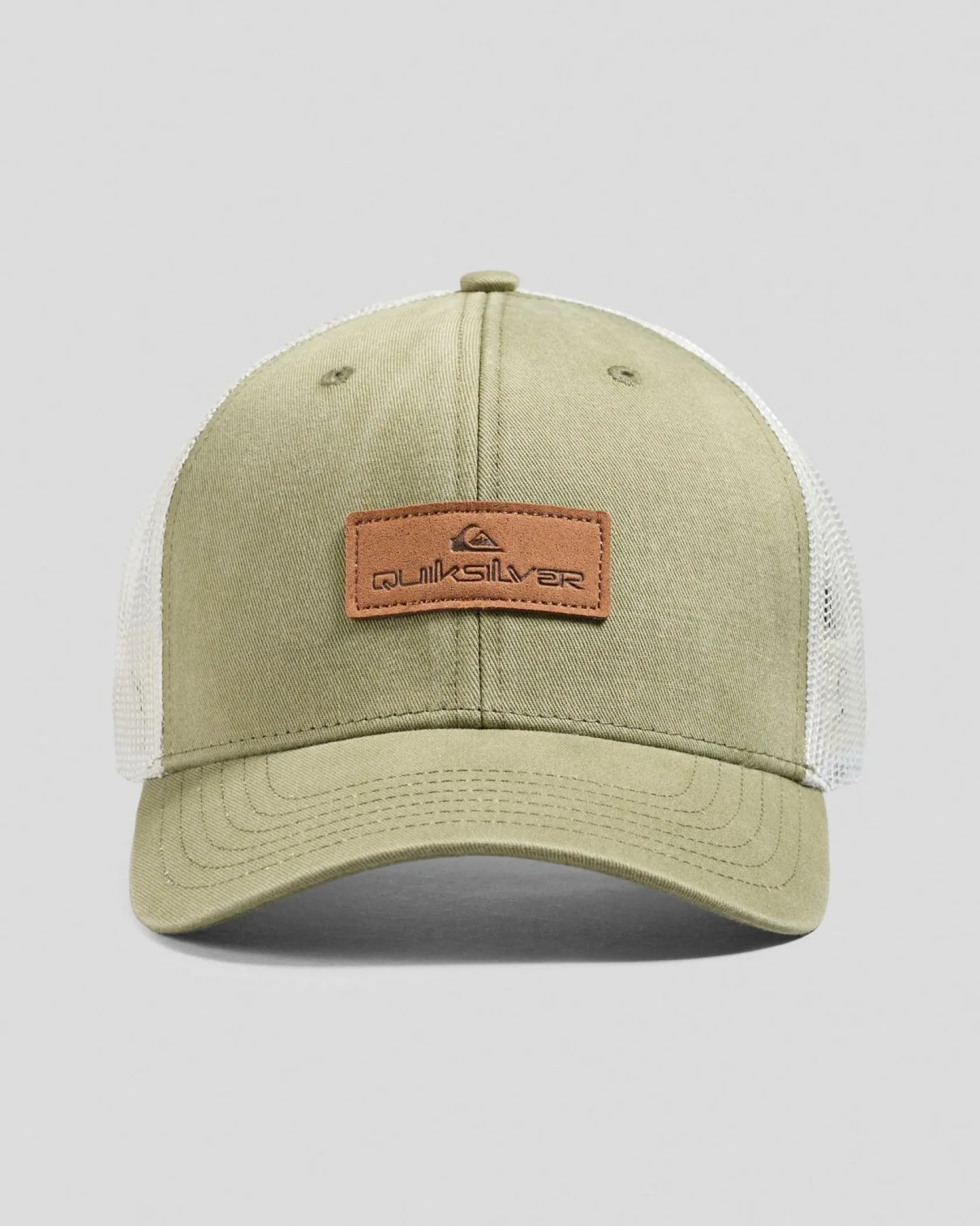 Quiksilver Down The Hatch Trucker Cap Aloe