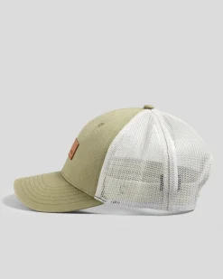 Quiksilver Down The Hatch Trucker Cap Aloe
