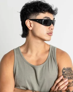 Ritual Vision Dragster Polarised Sunglasses Matte Black/ Black Hot