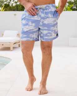 Rip Curl Dreamers Volley Shorts Spray Blue Sale