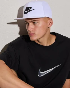 Nike Dri-FIT Pro Futura Snapback Cap White/black Sale