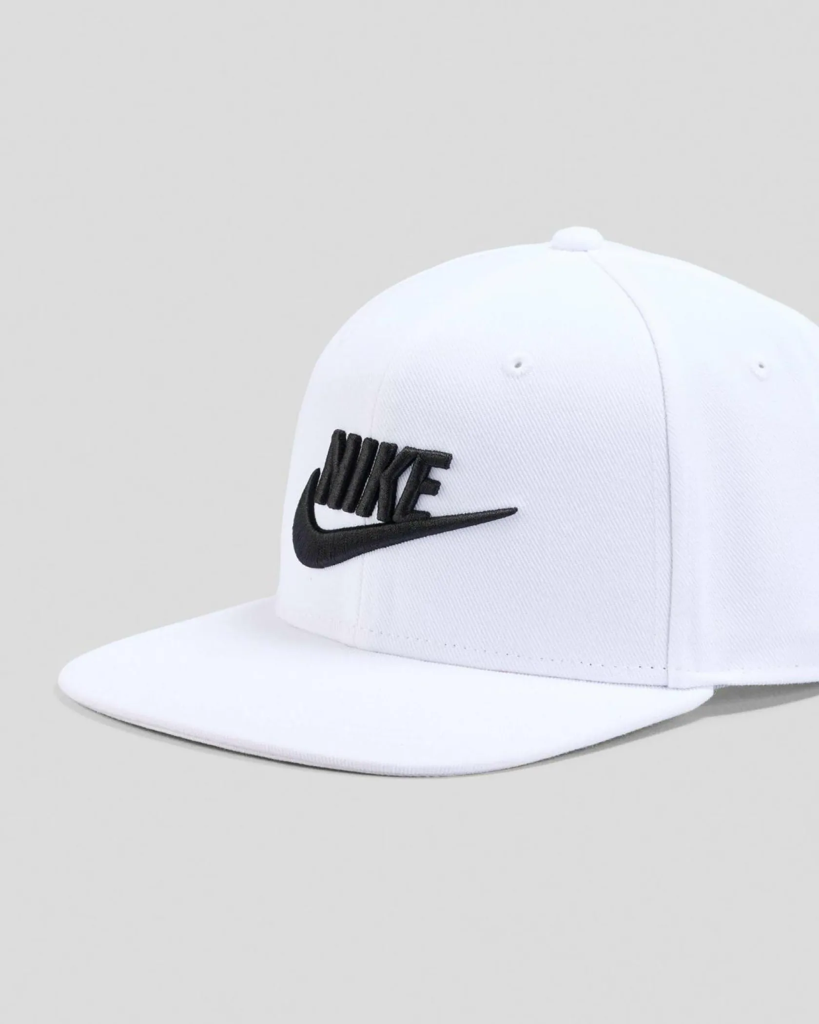 Nike Dri-FIT Pro Futura Snapback Cap White/black Sale