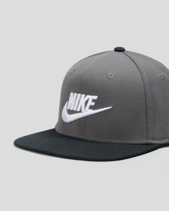 Nike Dri-FIT Pro Futura Snapback Cap Iron Grey/black New