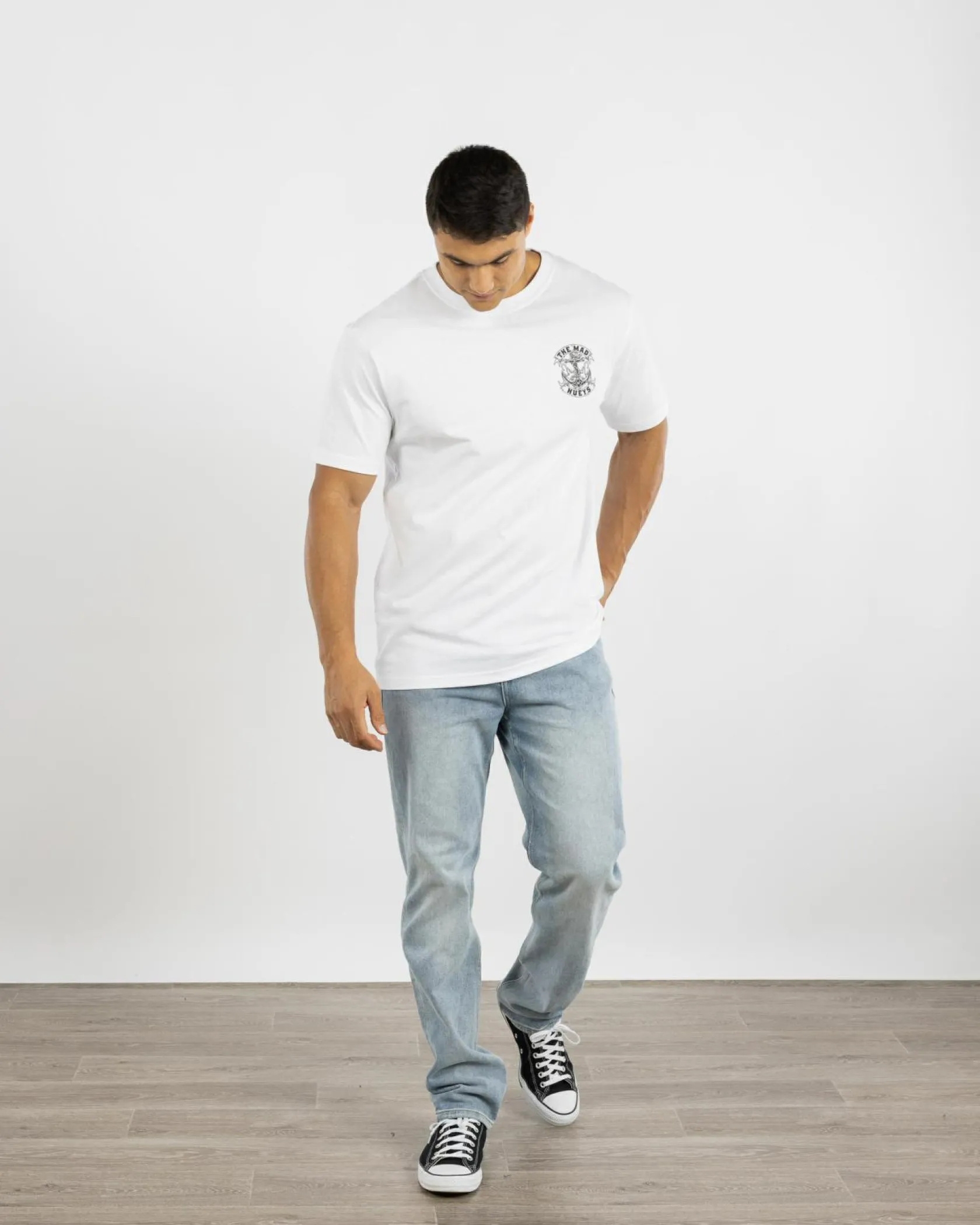 The Mad Hueys Drop Anchor T-Shirt White Best