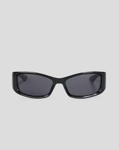 Le Specs Du Jour Sunglasses Black/ Smoke Mono Clearance