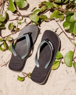 Havaianas Dual Thongs Black/steel Grey Online