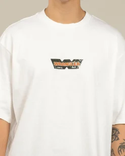 Wrangler Durable Slacker T-Shirt Vintage White Hot