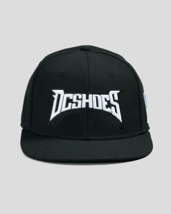 DC Shoes Eagle Champ Snapback Cap Black Clearance