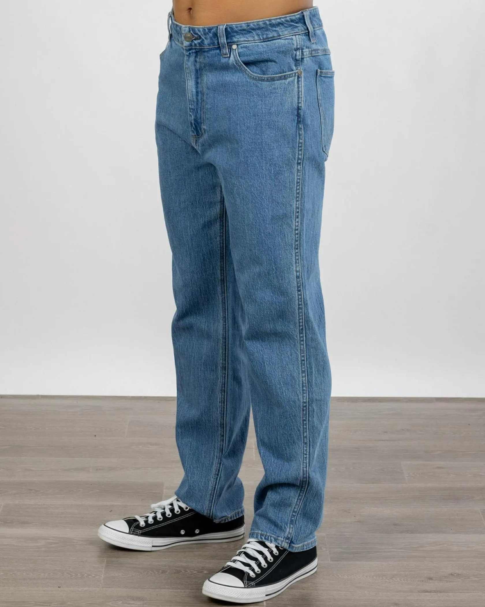 Wrangler Easy Straight Jeans Moonlight Blue Outlet