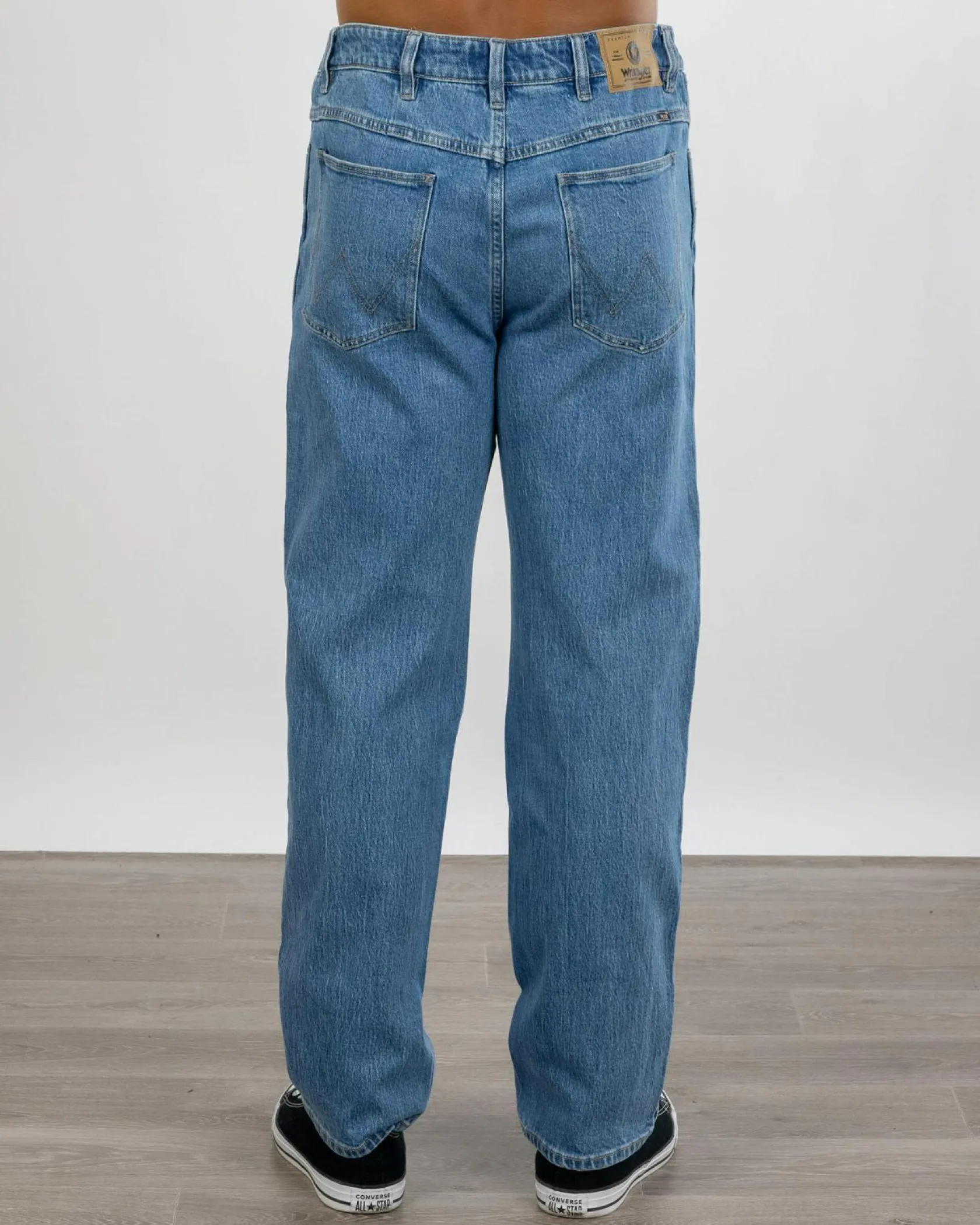 Wrangler Easy Straight Jeans Moonlight Blue Outlet
